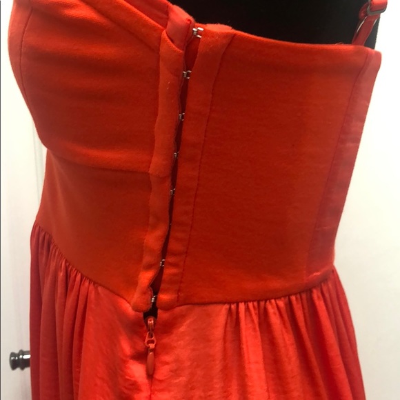 BCBG Annamae dress in Poinsetta/coral - Picture 2 of 6